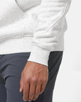 Sierra Drift Hoodie in White Marl