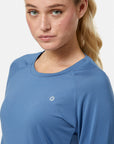 Relentless Long Sleeve in Oasis Blue
