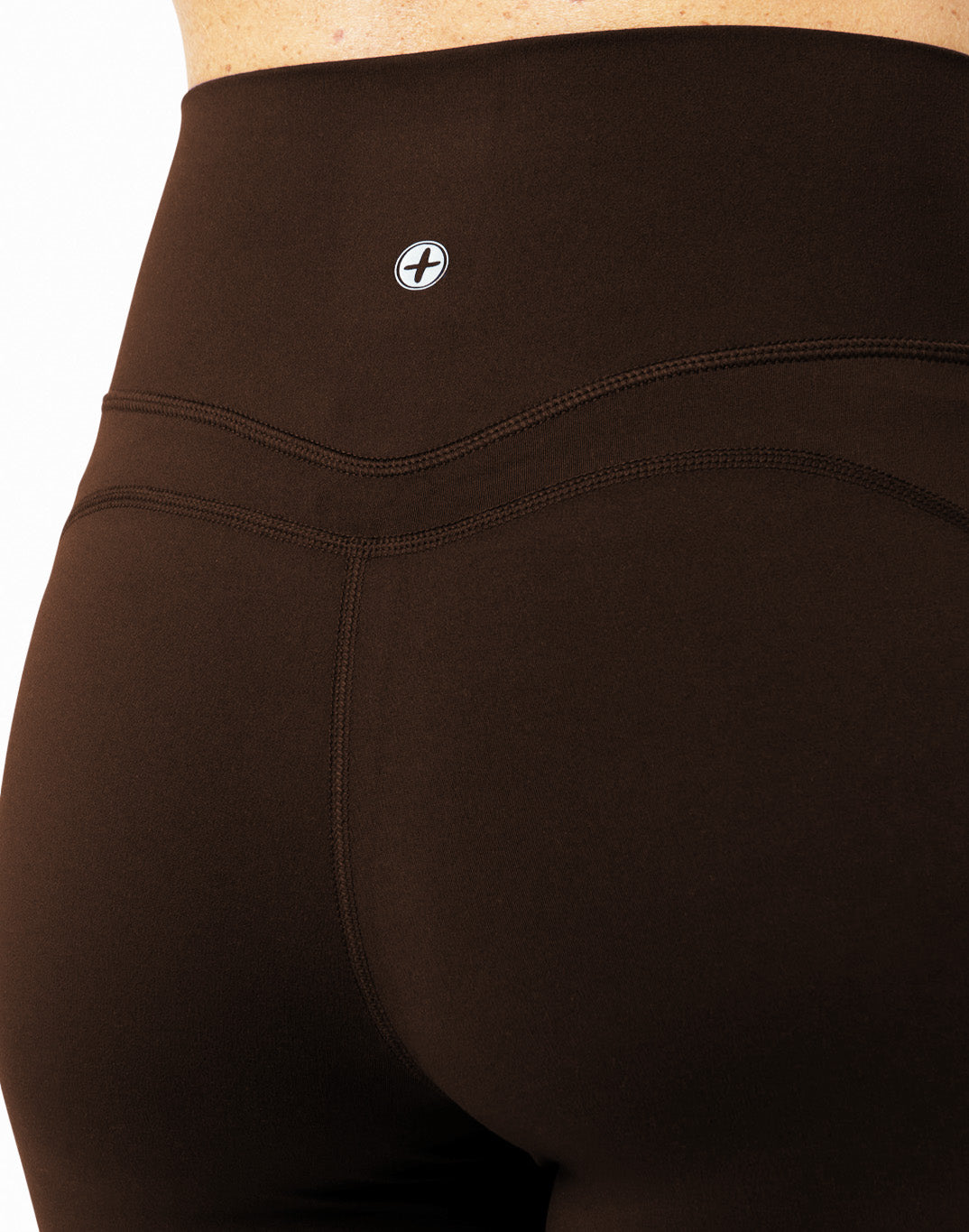 Soft-Motion Flare Legging in Mocha Bean