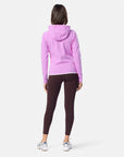 Chill Zip Hoodie in Neon Pink