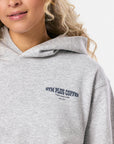 Clubhouse Hoodie in Grey Marl