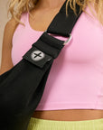 Roam Crossbody Bag in Black
