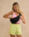 Roam Crossbody Bag in Black