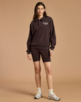Daily Collared Sweatshirt in Mocha Bean