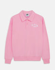 Daily Collared Sweatshirt in Pink Blossom