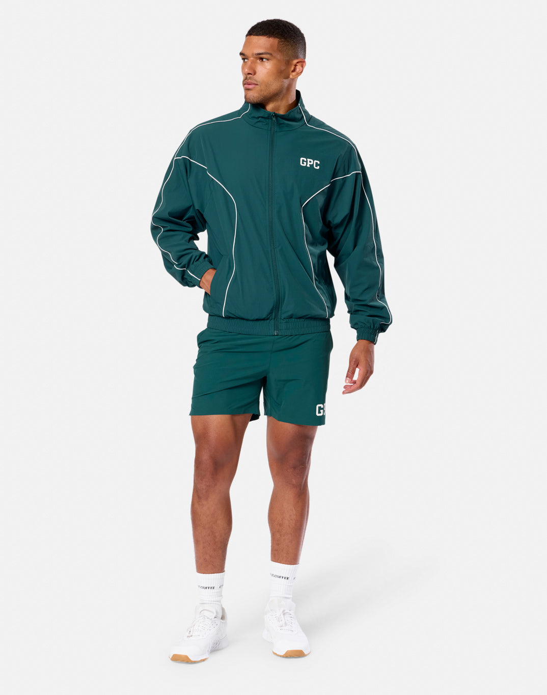 GPC Train Jacket in Amazon Green – Gym+Coffee Europe