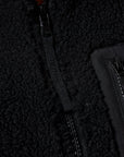Industry Fleece Gilet in Black