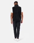 Industry Fleece Gilet in Black