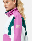 Kin Half Zip Breaker in Crisp Pink