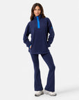 Half Zip Polar Fleece in Twilight Navy