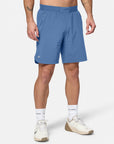 Relentless 7" Shorts in Oasis Blue