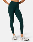 Relentless Full Length Legging in Amazon Green