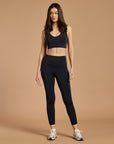 Soft-Motion 7/8 Legging in Black