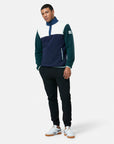 Half Snap Polar Fleece in Twilight Navy