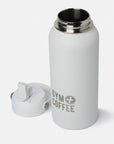 1L Hydrate Water Bottle in White