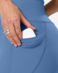 Relentless 7/8 Legging in Oasis Blue