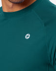 Relentless Tee in Goodnight Green