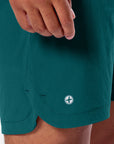 Relentless 7" Shorts in Goodnight Green