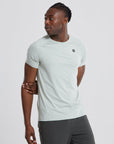 Sector Tee in Light Slate - T-Shirts - Gym+Coffee IE