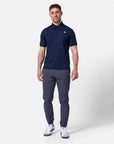 Coffee Polo Tee in Obsidian - T-Shirts - Gym+Coffee IE