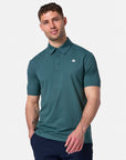 Coffee Polo Tee in Sage - T-Shirts - Gym+Coffee IE