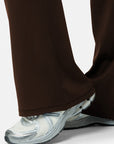 Soft-Motion Flare Legging  in Mocha Bean