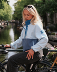 Snap Polar Fleece in Oasis Blue