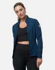 Adaptive Zip in Petrol Blue - Midlayer - Gym+Coffee IE