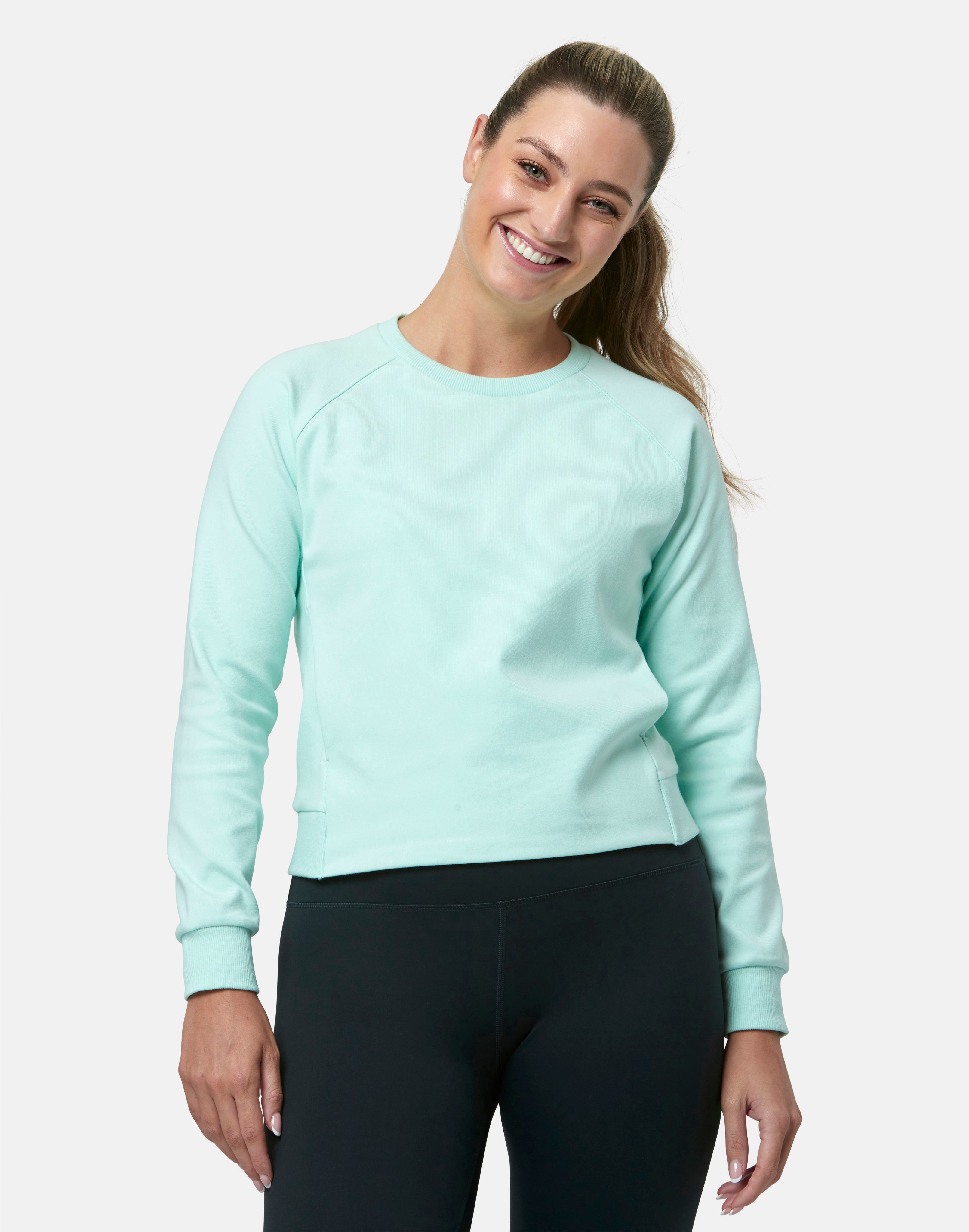 Chill Crew in Mint - Sweatshirts - Gym+Coffee IE