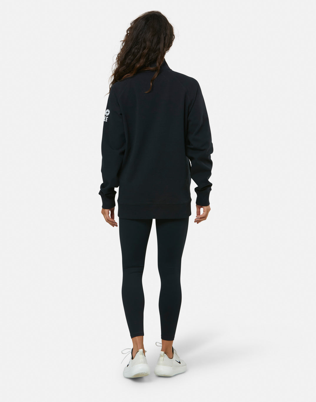 Chill Half Zip in Black