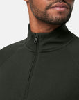 Chill Half Zip in Khaki - Sweatshirts - Gym+Coffee IE