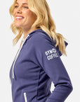 Chill Zip Hoodie in Violet Smoke