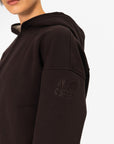 Sierra Fleece Zip Hoodie in Espresso - Hoodies - Gym+Coffee IE