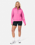 Clubhouse Quarter Zip in Sangria Sunset