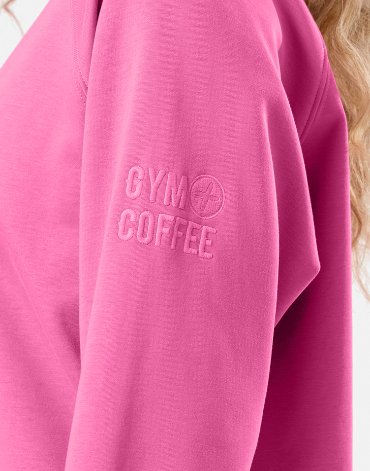 Clubhouse Quarter Zip in Sangria Sunset