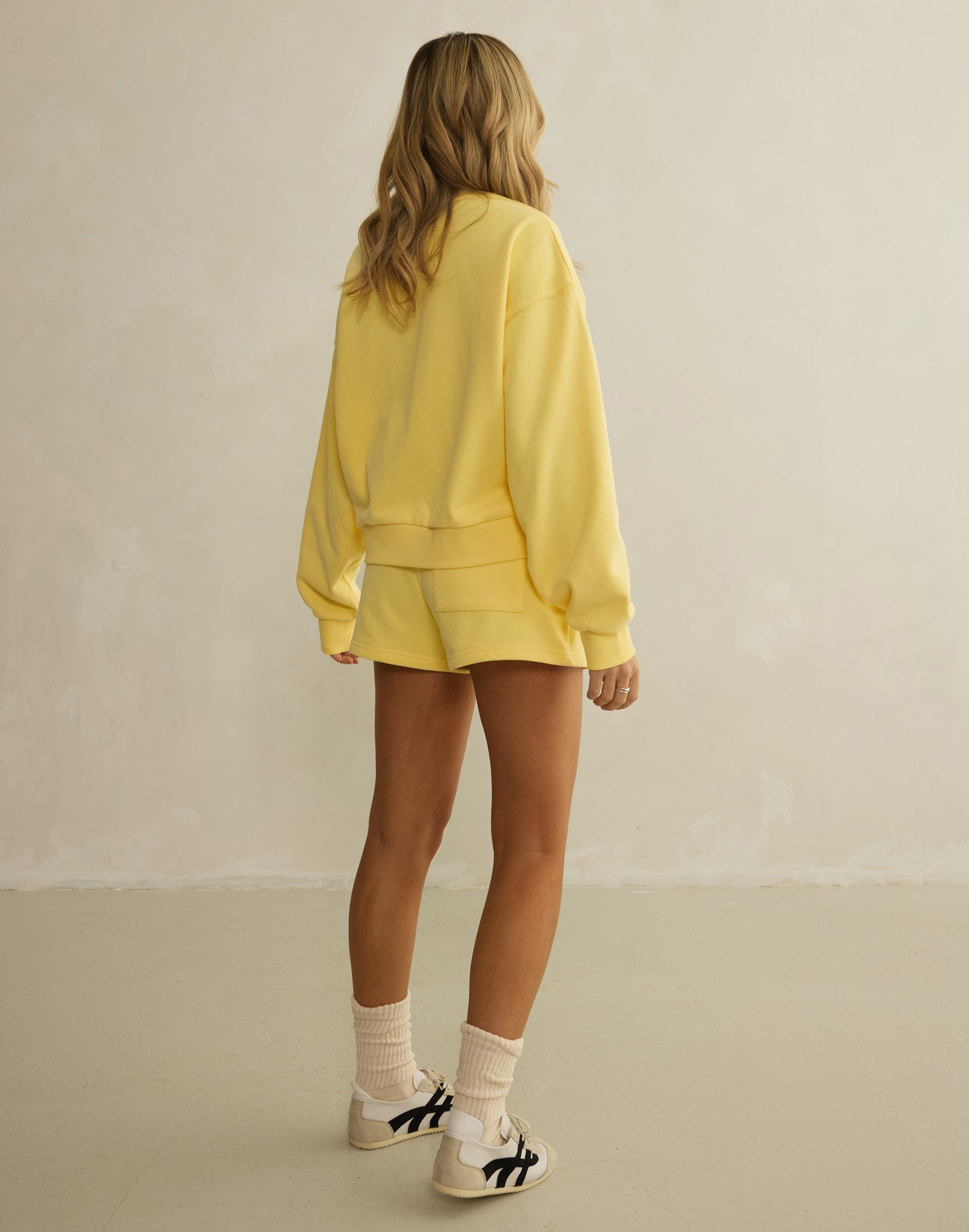 Daily Crewneck in Lemon Sorbet