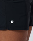 Essential 6" Shorts in Black