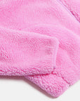 Industry Fleece High Collar Jacket in Neon Pink