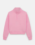 Daily Snap Collar Sweatshirt in Pink Blossom