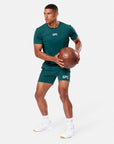 GPC Train Tee in Amazon Green