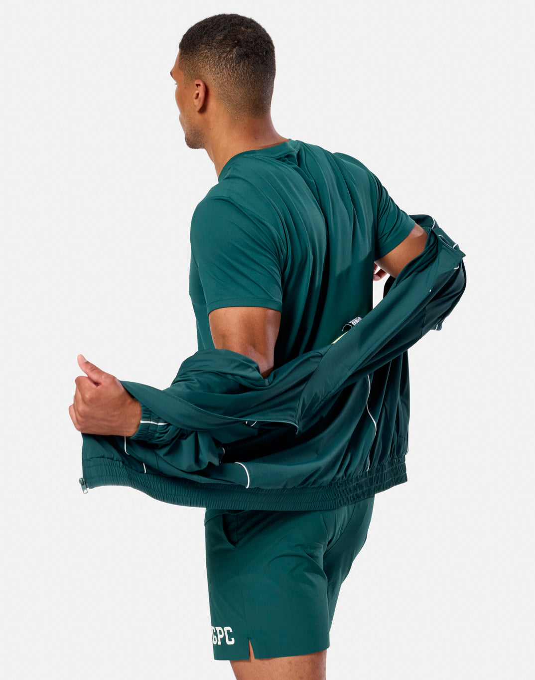 GPC Train Jacket in Amazon Green – Gym+Coffee Europe