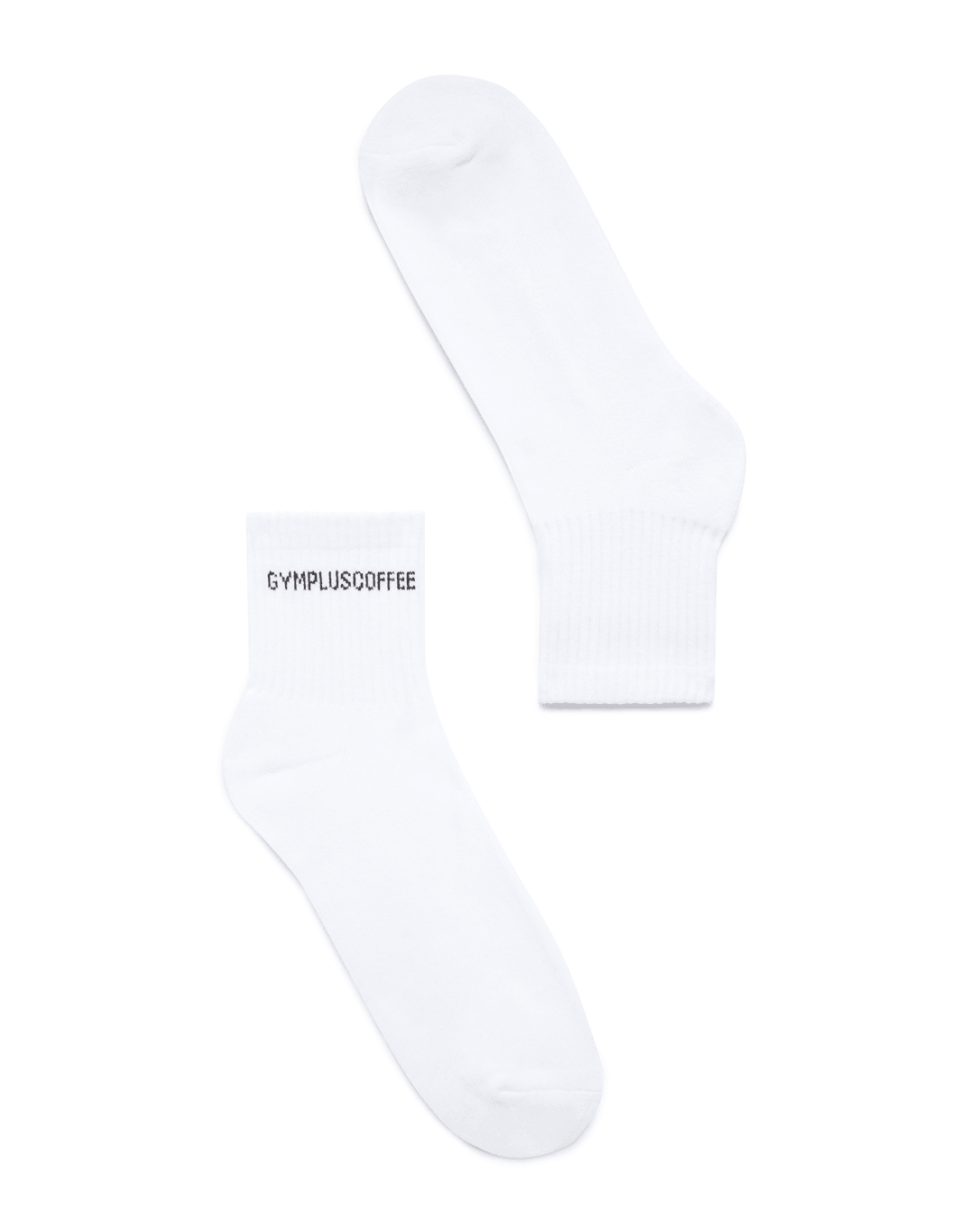 Quarter Length Everyday Sock in White - Socks - Gym+Coffee IE