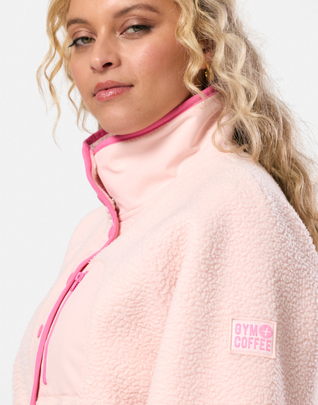 Horizon Layer Up Jacket in Powder Pink