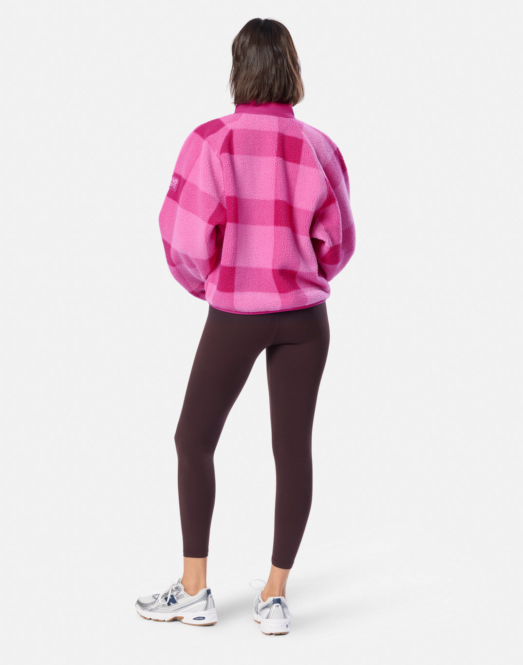 Horizon Layer Up Jacket in Gingham Print