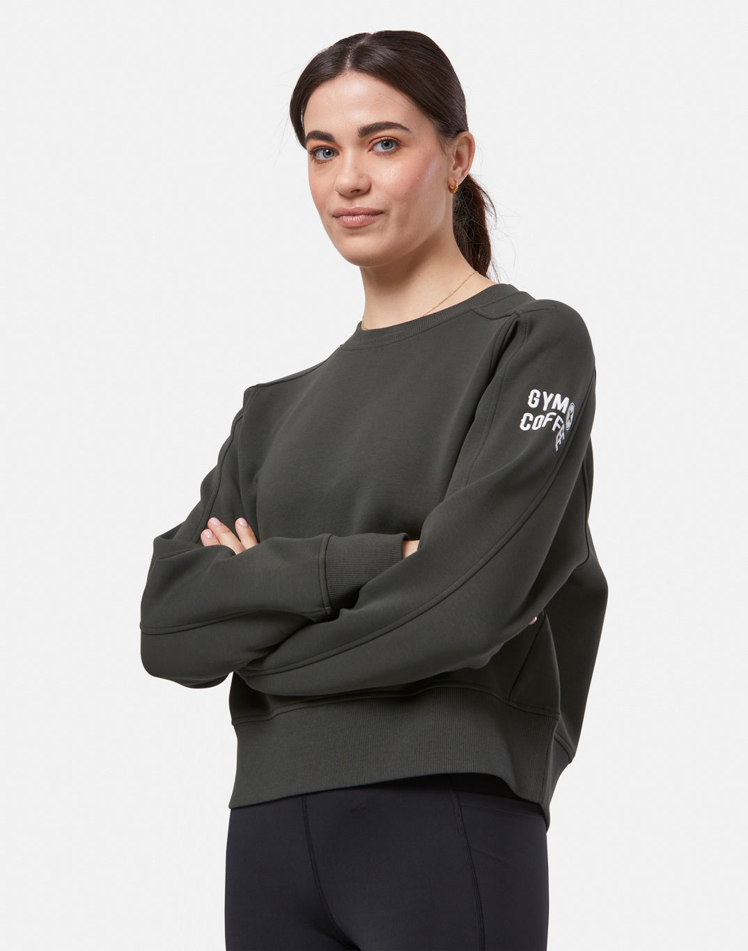 Ignite Crew in Khaki - Sweatshirts - Gym+Coffee IE