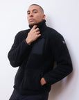 Industry Fleece Jacket in Black