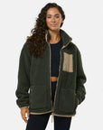 Industry Fleece Jacket in Khaki