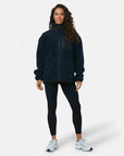 Industry Fleece Jacket in Navy