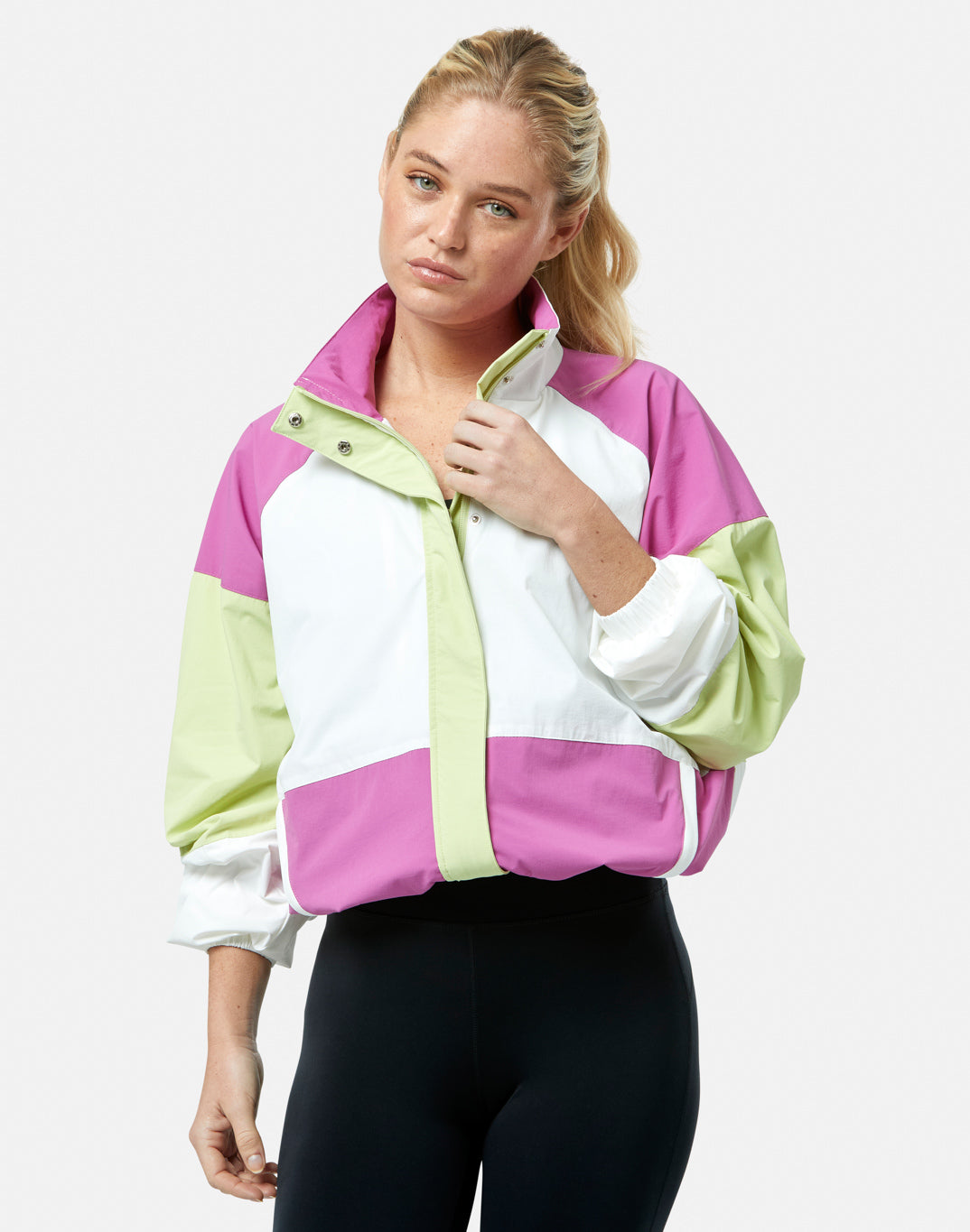 Kin Windbreaker in Lime Sorbet