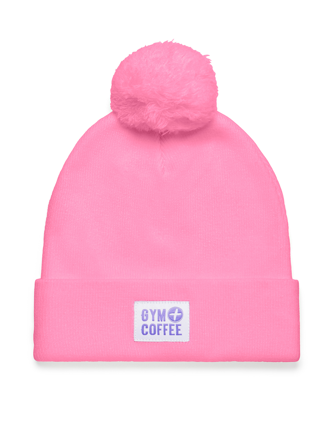 Knit Bobble Beanie in Bright Pink - Beanies - Gym+Coffee IE